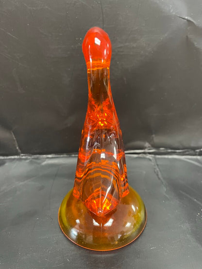 VIKING GLASS SWAN 5" TALL