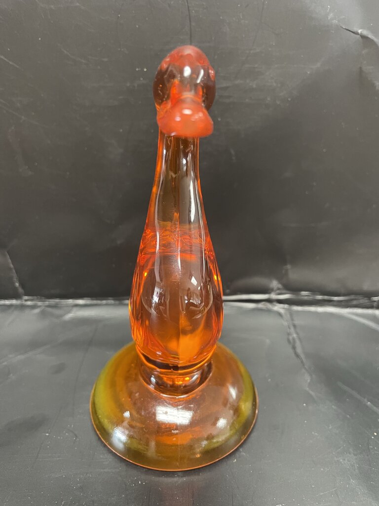 VIKING GLASS SWAN 5" TALL