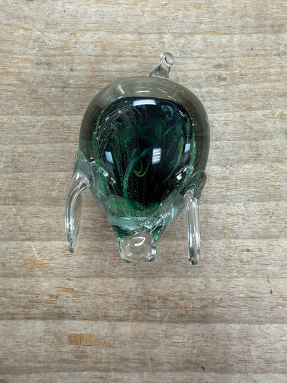 KERRY GLASS PIG PAPER WEIGHT