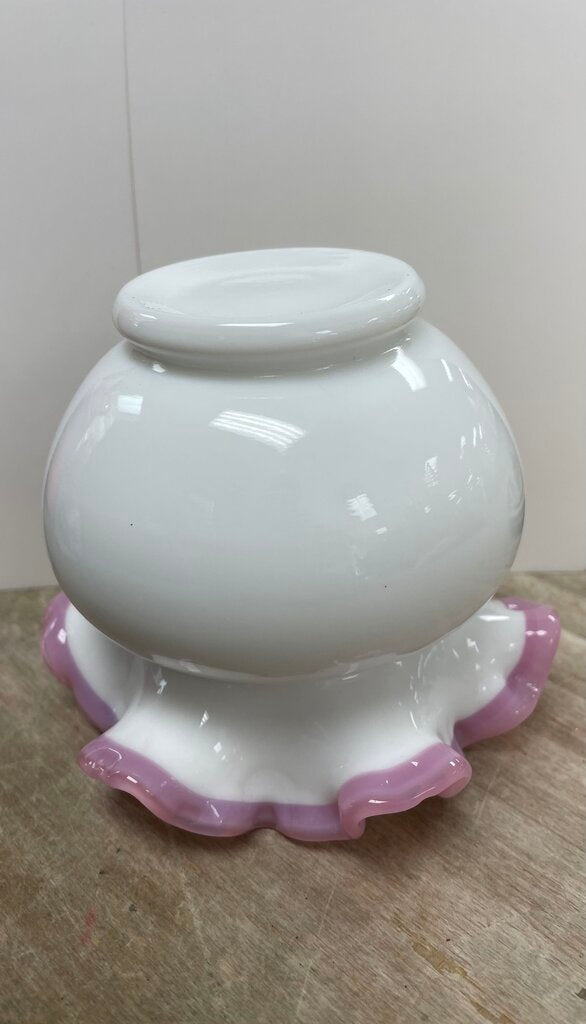 FENTON APPLE BLOSSOM VASE