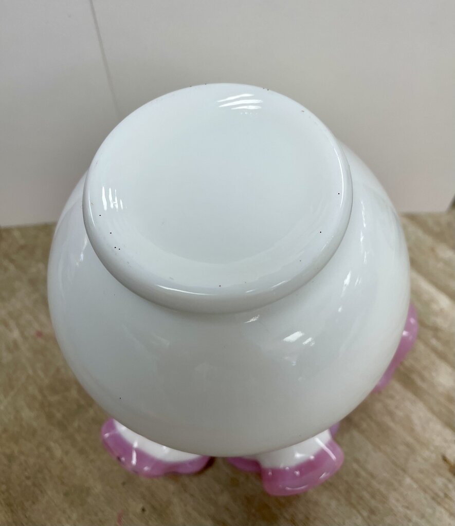FENTON APPLE BLOSSOM VASE