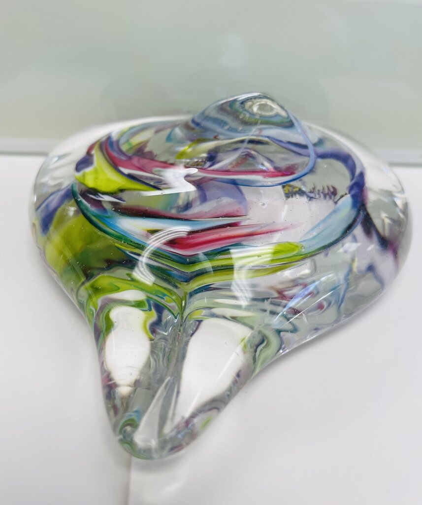 UNITY IN GLASS PAPER WEIGHT