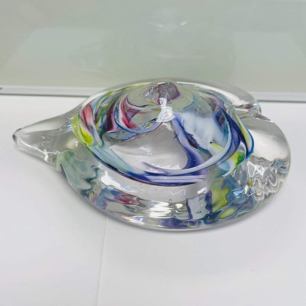 UNITY IN GLASS PAPER WEIGHT
