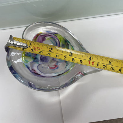 UNITY IN GLASS PAPER WEIGHT