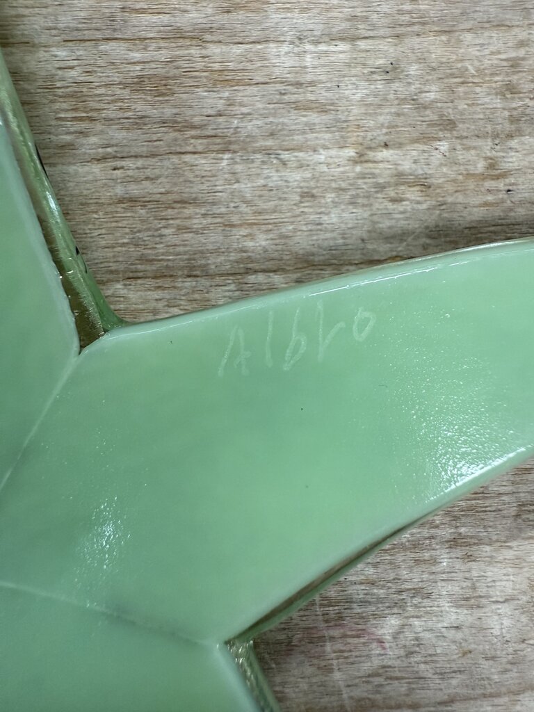 SIGNED GLASS STARFISH