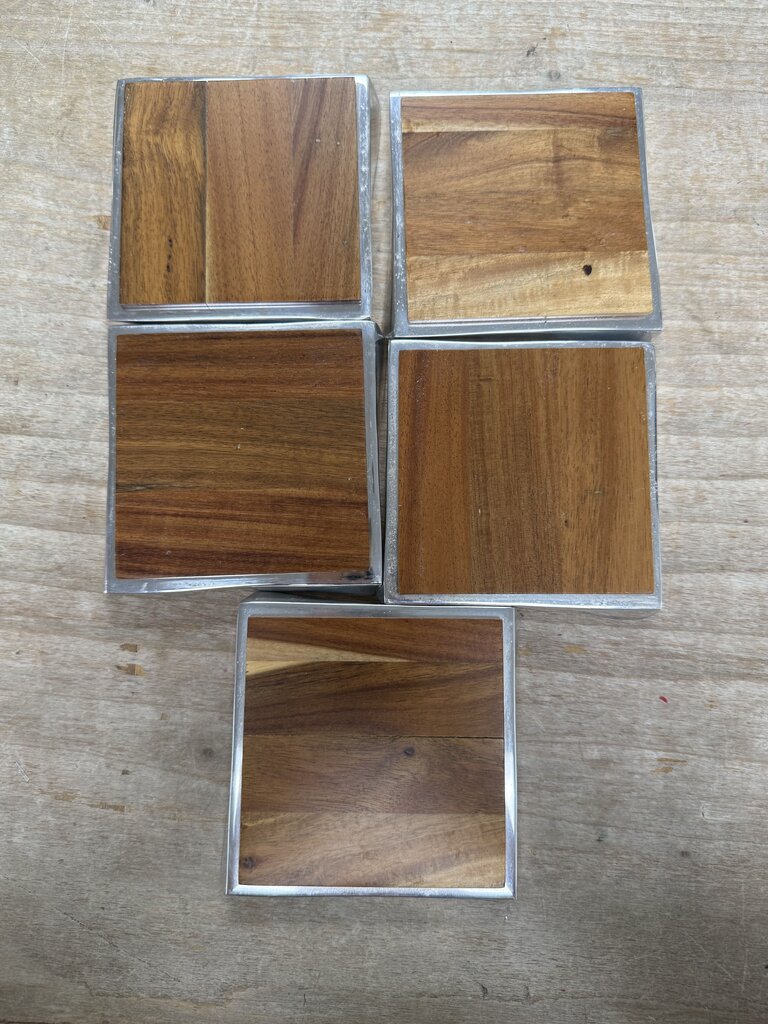 NAMBE TWIST STACKABLE COASTERS SET OF 5