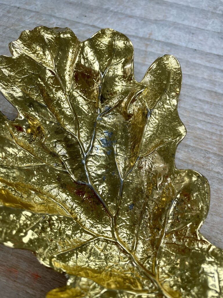 MICHAEL ARAM LEAF DISH 9.5"