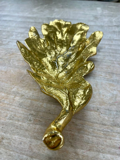 MICHAEL ARAM LEAF DISH 9.5"
