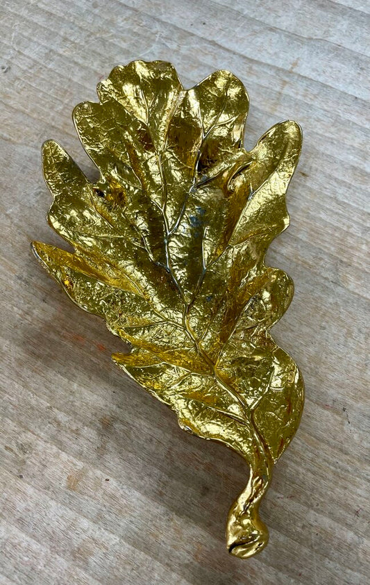 MICHAEL ARAM LEAF DISH 9.5"
