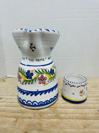 SPANISH SANGRIA PITCHER AND DISH