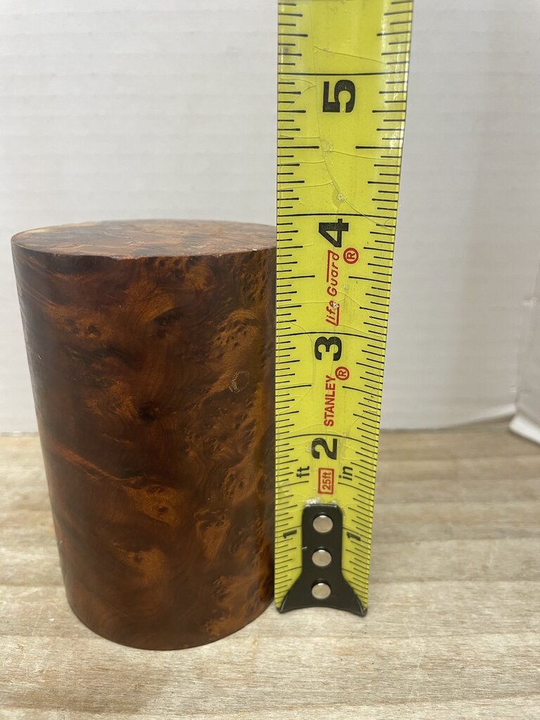 THUYA WOOD PEN HOLDER CUP