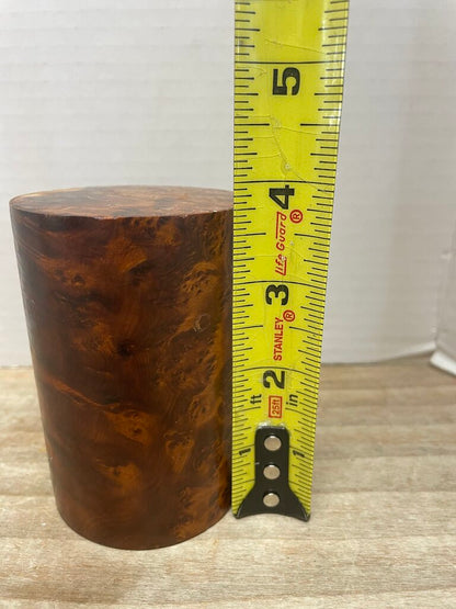 THUYA WOOD PEN HOLDER CUP