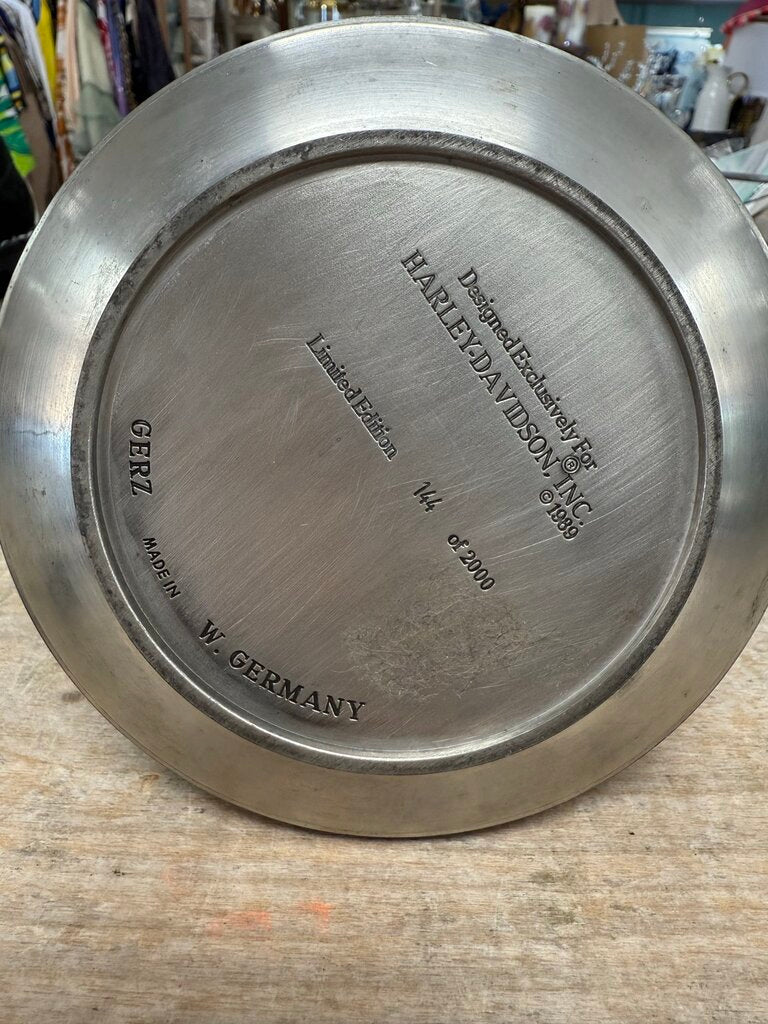 HARLEY DAVIDSON PEWTER DECANTER THE MOST DESIRABLE