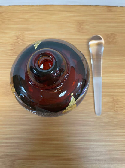 SIGNED VINTAGE PERFUME BOTTLE