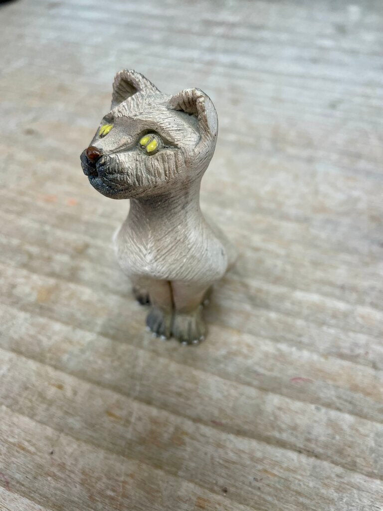 A. TORREON CAT FIGURINE 3.5"