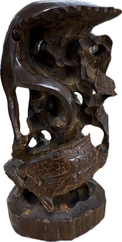 COASTAL HAND CARVED WOODEN DECOR
