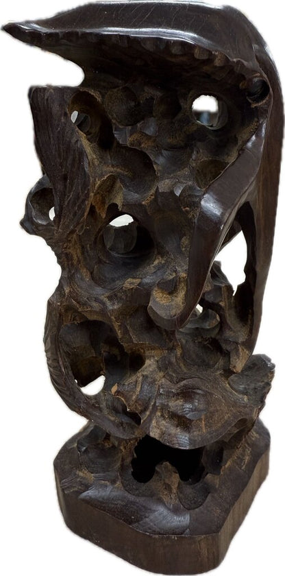 COASTAL HAND CARVED WOODEN DECOR