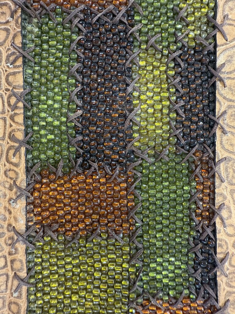 MARIA CONSTANZA BEADED RUNWAY SHOULDER BAG WITH EXTRA STRAP