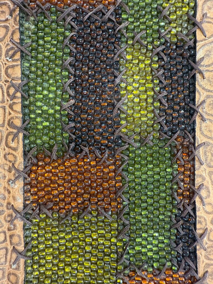 MARIA CONSTANZA BEADED RUNWAY SHOULDER BAG WITH EXTRA STRAP