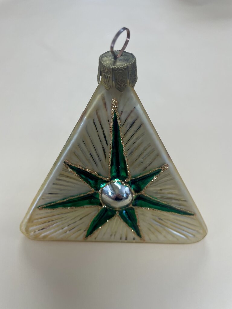 VINTAGE WATERFORD PYRIMID ORNAMENT