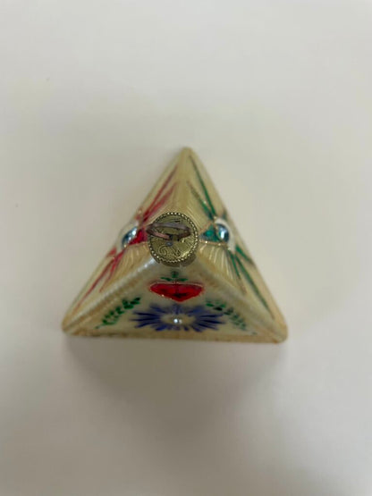 VINTAGE WATERFORD PYRIMID ORNAMENT