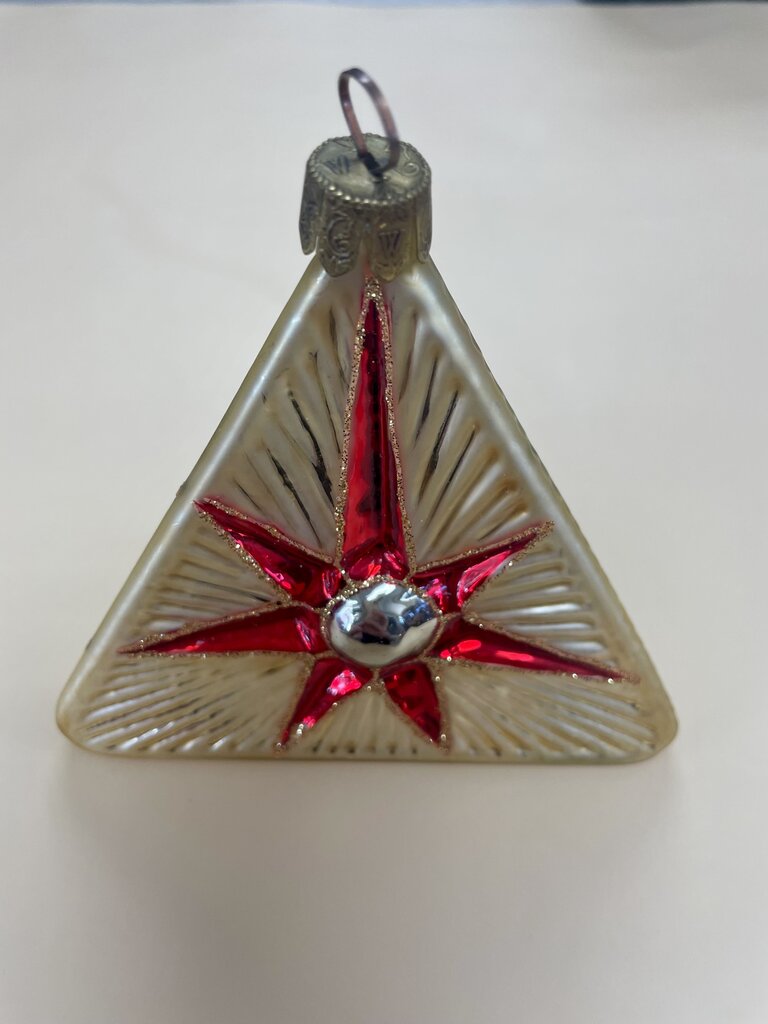 VINTAGE WATERFORD PYRIMID ORNAMENT