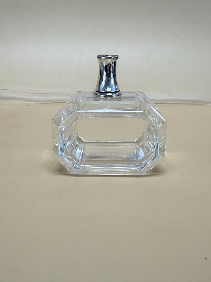 HANS TURNWALD CRYSTAL NAPKIN RINGS BUD VASE AND TAG HOLDER SET OF 4