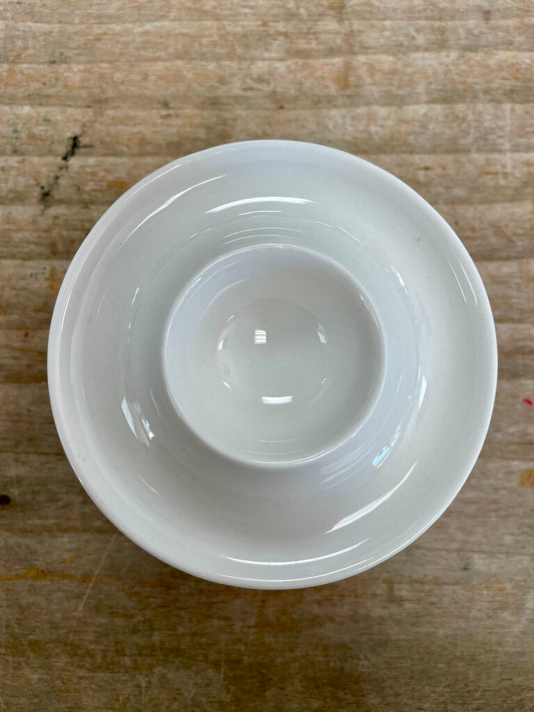 STACKABLE EGG CUP SAUCERS SET OF 6