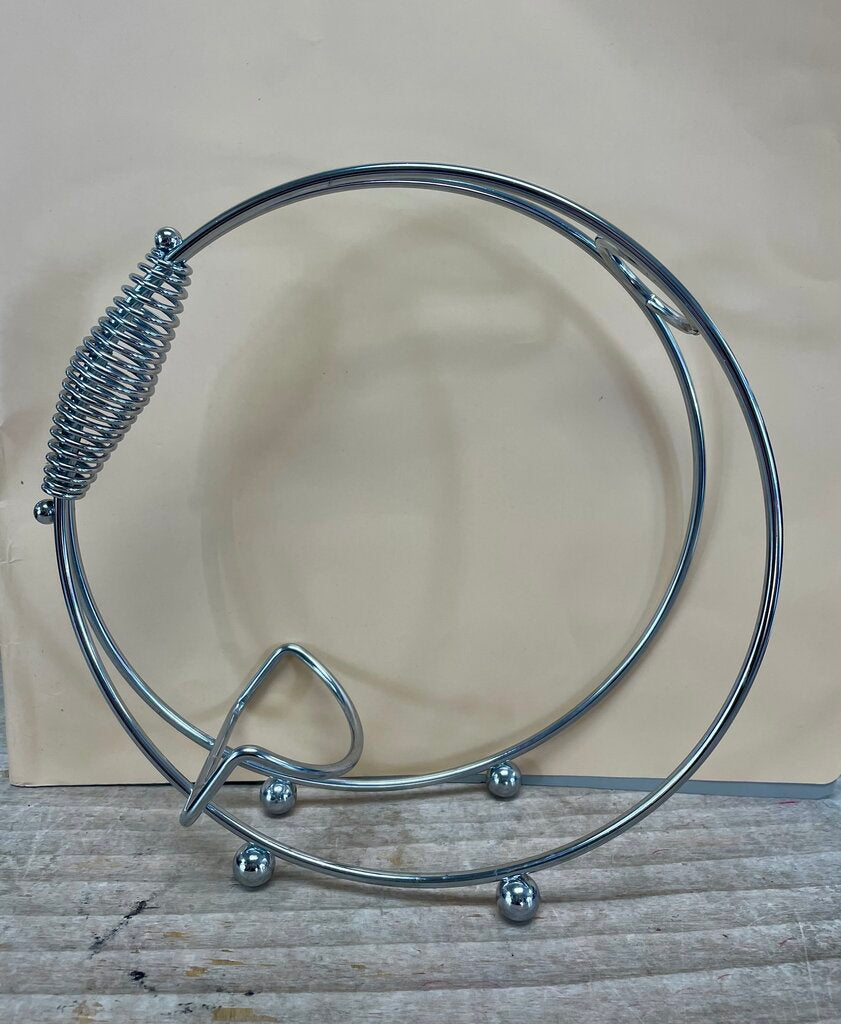 MCM CHROME WINE BOTTLE HOLDER