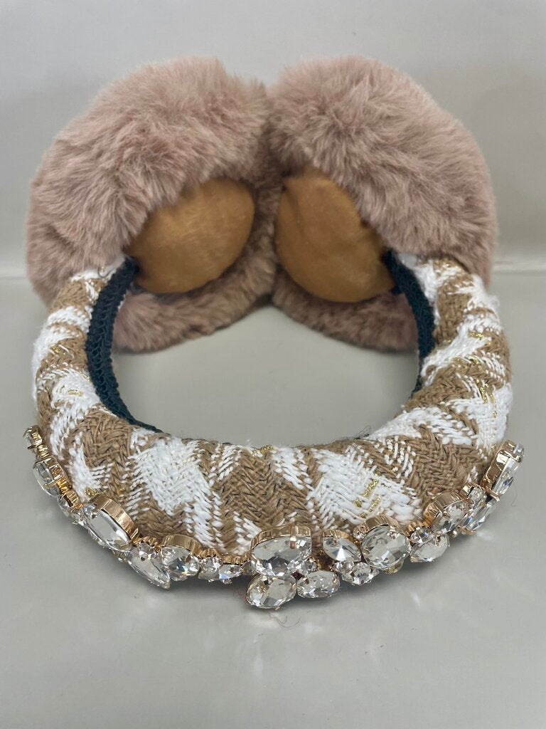 ANTHROPOLOGY FAUX FUR EAR WARMER HEADBAND