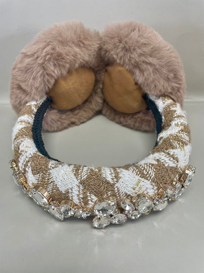ANTHROPOLOGY FAUX FUR EAR WARMER HEADBAND
