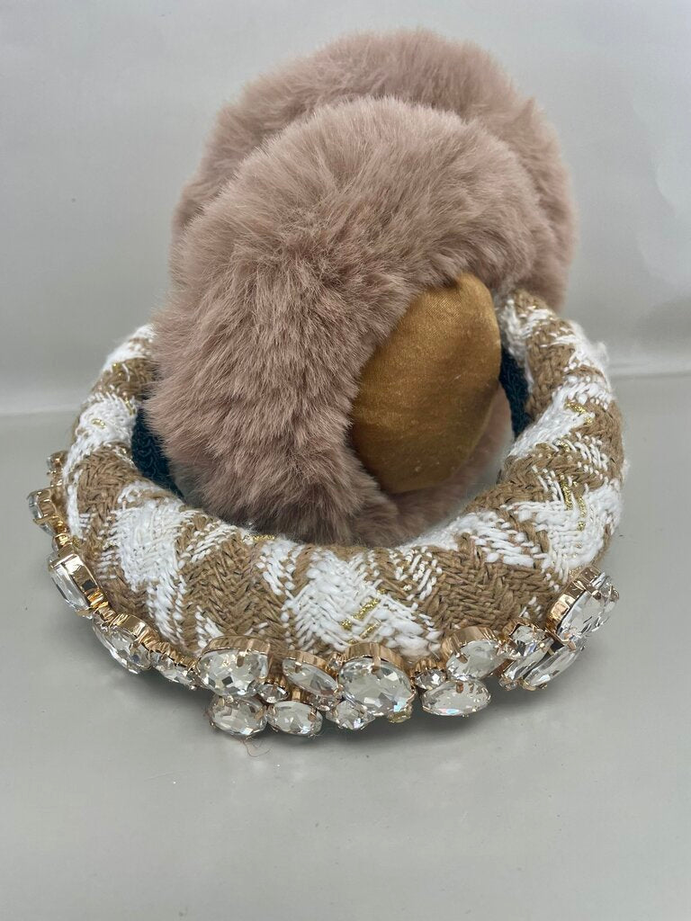 ANTHROPOLOGY FAUX FUR EAR WARMER HEADBAND