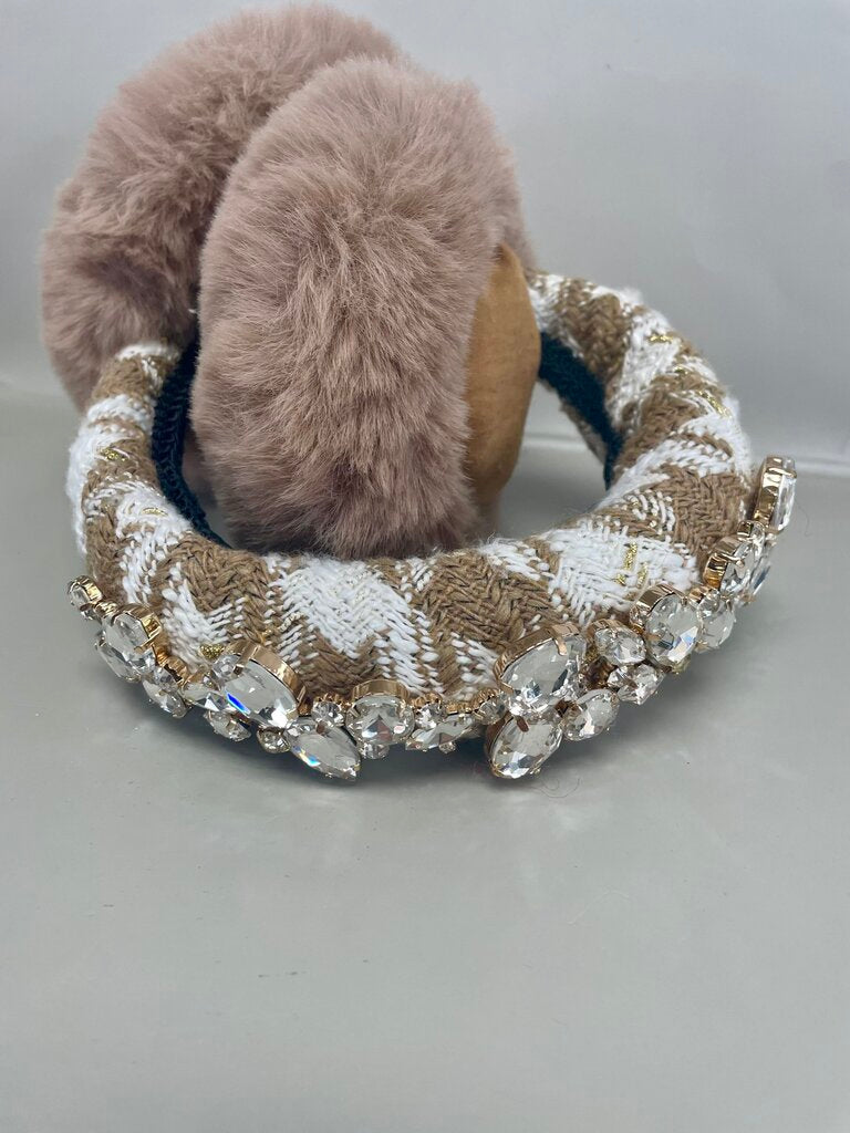 ANTHROPOLOGY FAUX FUR EAR WARMER HEADBAND