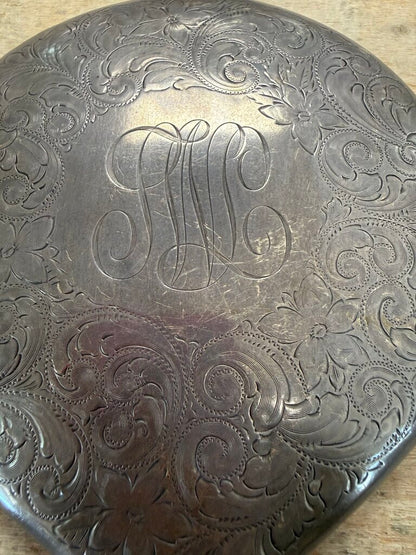 VINTAGE STERLING SILVER HAND MIRROR