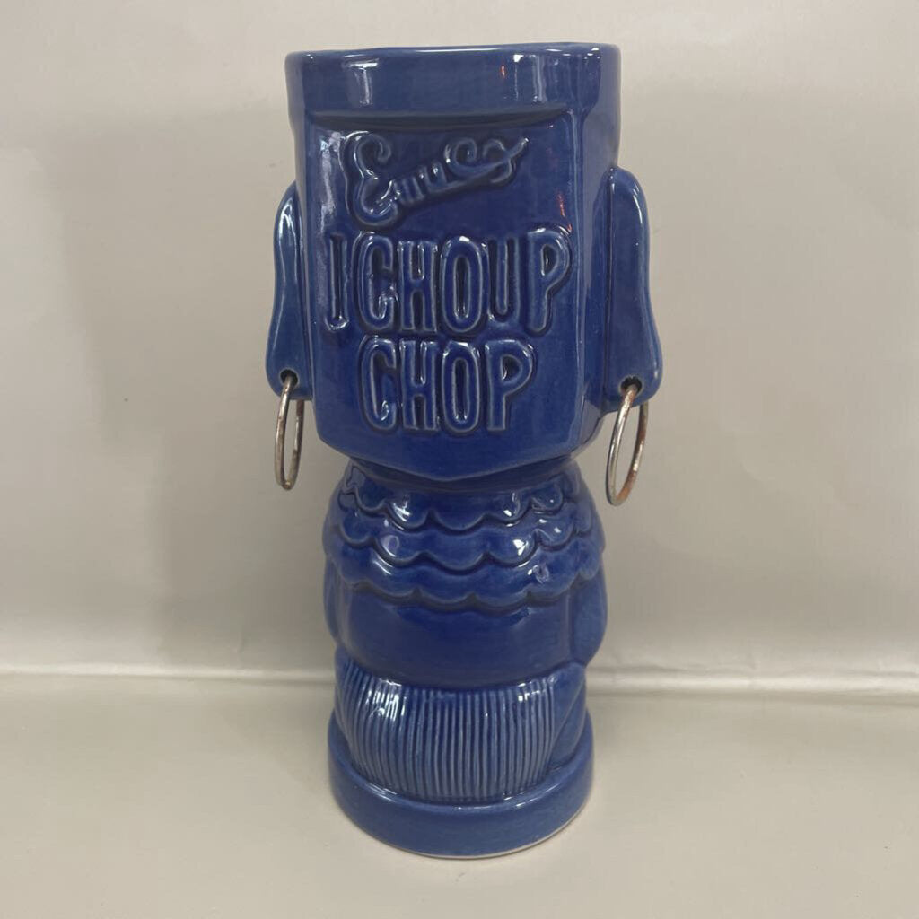 2003 EMERILS TCCHOUP CHOP BLUE TIKI MUG