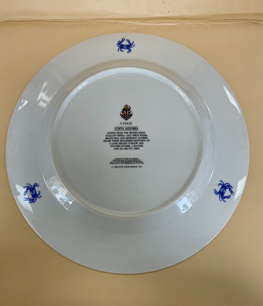 COSTA AZZURRA BY LYNN CHASE PLATTER 12'