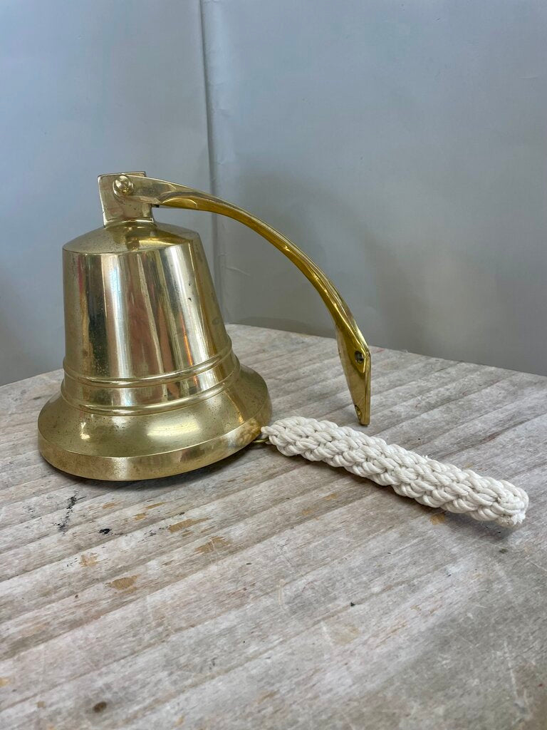 BRASS MARITIME NAUTICAL BELL 7"