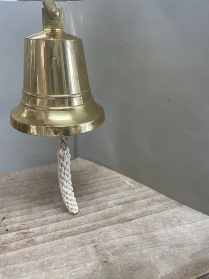 BRASS MARITIME NAUTICAL BELL 7"
