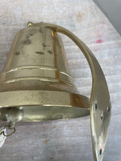 BRASS MARITIME NAUTICAL BELL 7"