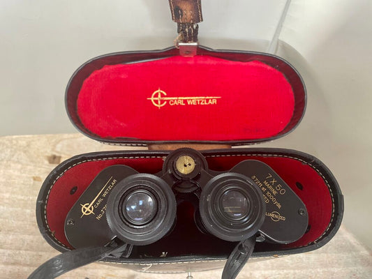 VINTAGE CARL WETZLAR BINOCULARS