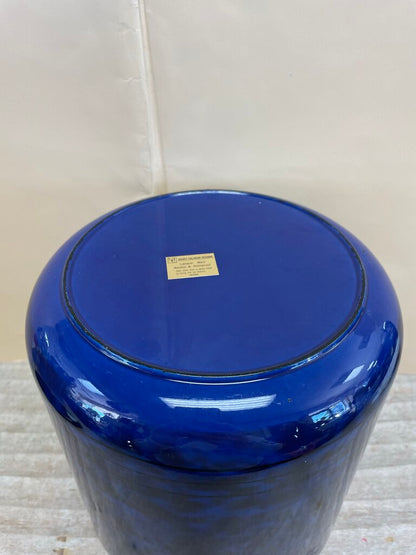 NANCY CALHOUN BLUE ICE BUCKET
