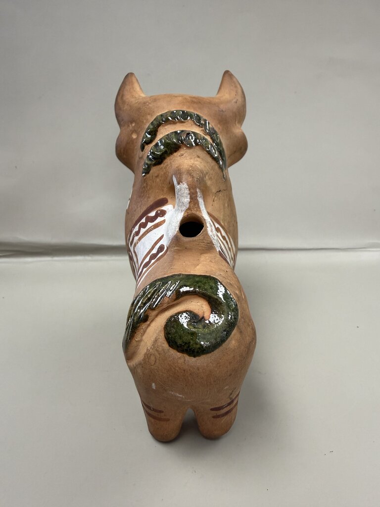 PUCARA BULL TERRACOTTA FIGURINE