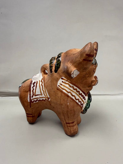 PUCARA BULL TERRACOTTA FIGURINE