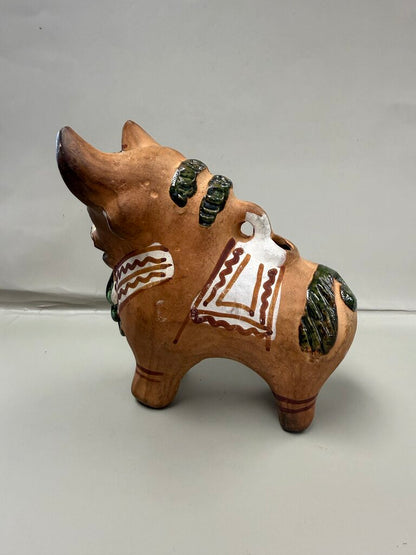 PUCARA BULL TERRACOTTA FIGURINE