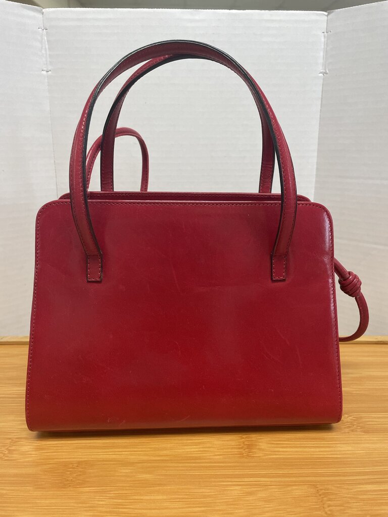 VINTAGE RED ST JOHN PURSE