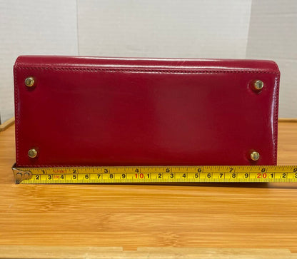 VINTAGE RED ST JOHN PURSE