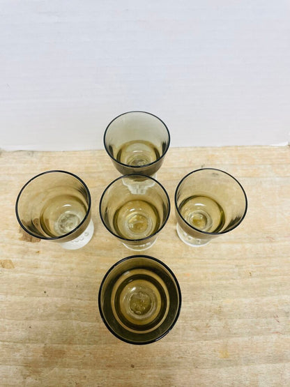 SET OF 5 BUBBLE SHOT GLASSES
