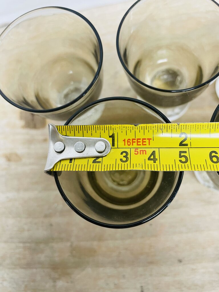 SET OF 5 BUBBLE SHOT GLASSES