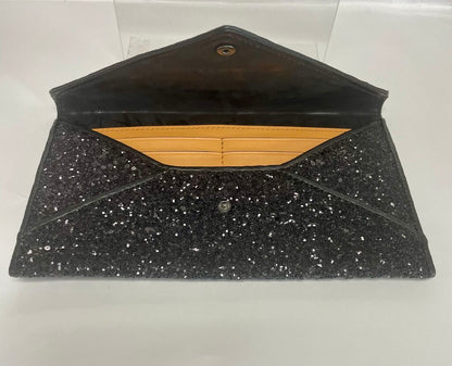 TORI BURCH GLITTER ENVELOPE WALLET
