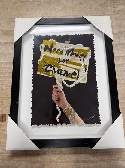 NEED MONEY FOR CHANEL ART